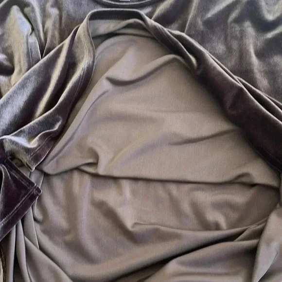 J.Jill Velvety Top Pullover Shirt Women’s Large Brown Silvery Holiday Party - Picture 15 of 16